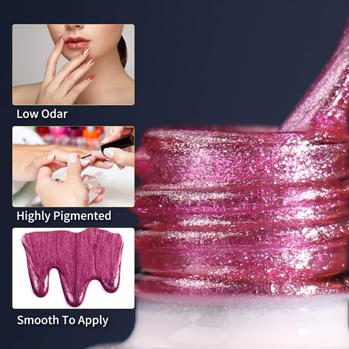 Cat Eye Gel Polish Set - 6 Colors (9D)