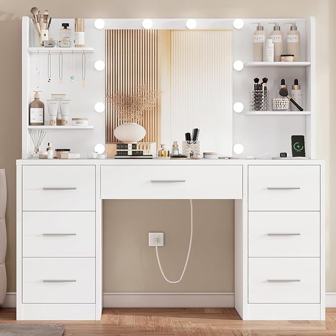 7 Drawers Vanity
