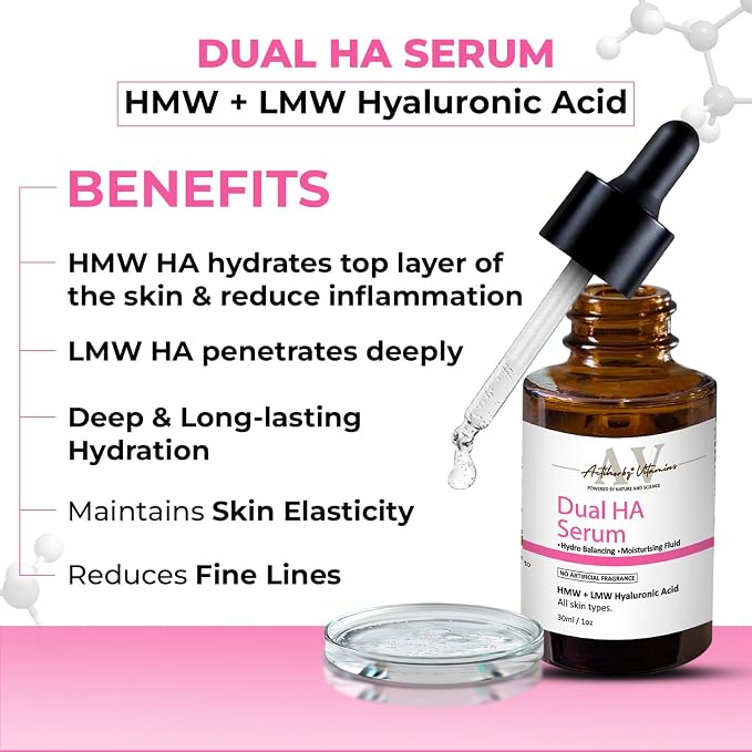 DUAL HA Cleanser 60 G-Serum-30 ML