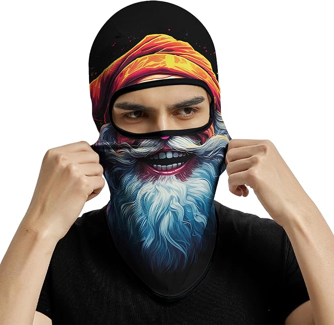 Men With White Beard Smile