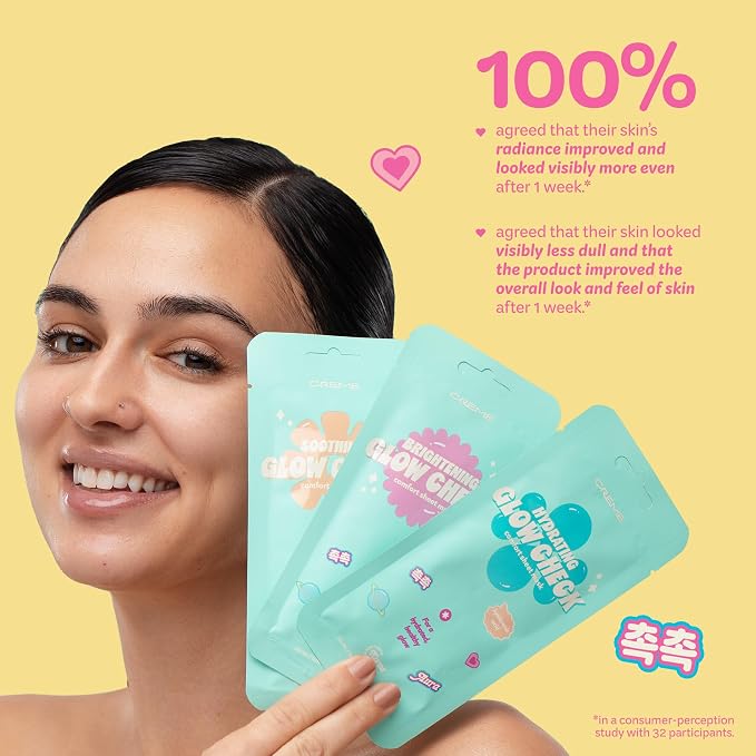 Brightening Glow Check Mask