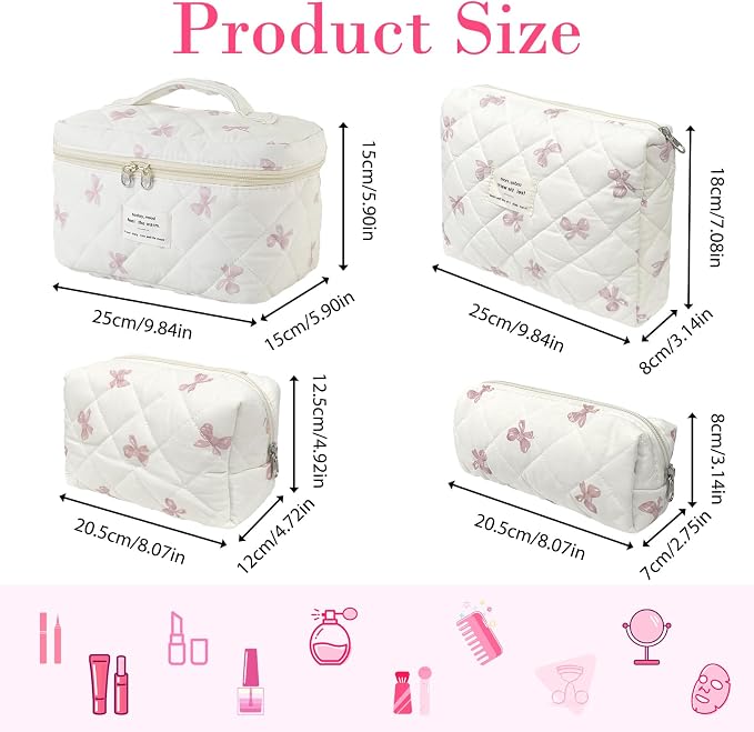 pinkbow-4pcs