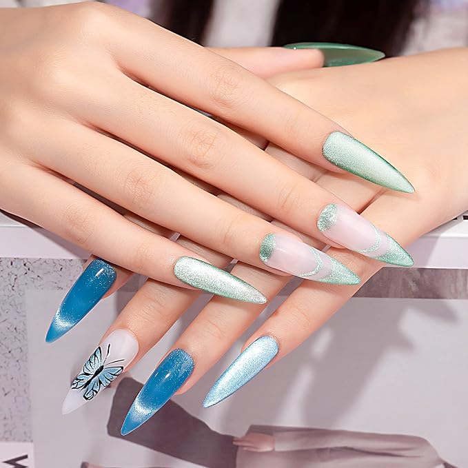 12 Colors Macaron Cat Eye Gel