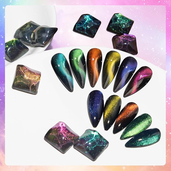 12 Colors-9D Cat Eye Gel