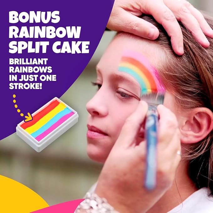 28 Color Face Paint Kit
