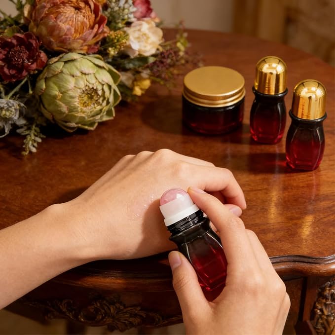 Purple Amber Bottles