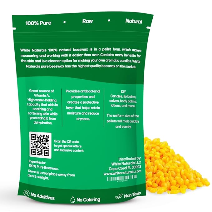 Yellow beeswax 1 lb