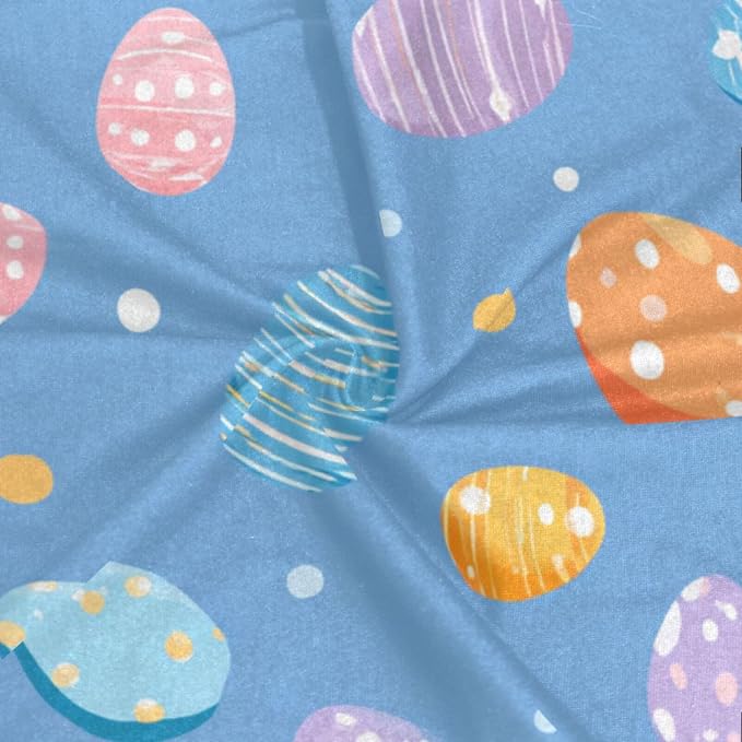 Blue Polka Dot Easter Egg