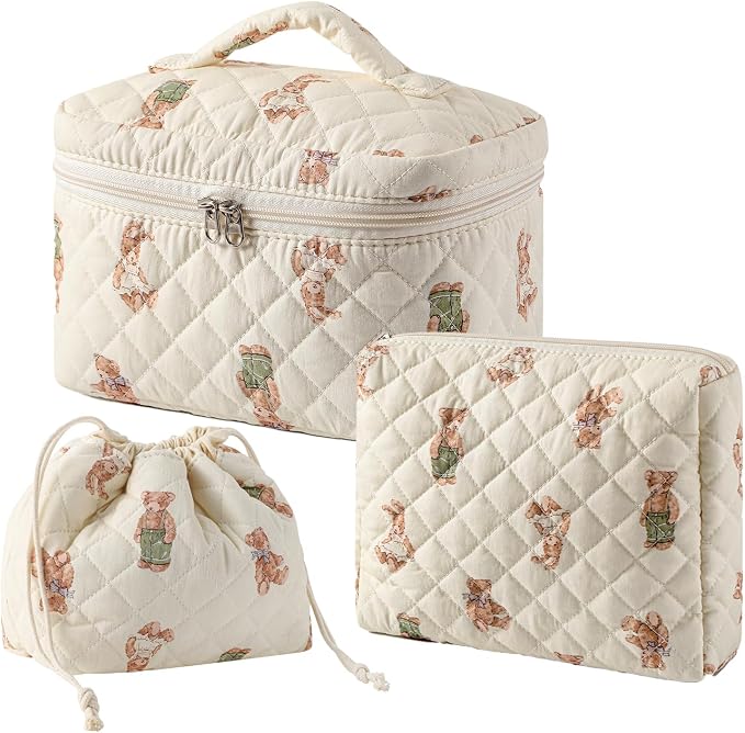 3Pcs White Bear