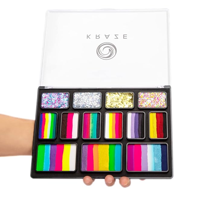 9 Splitcake, 4 Glitter Set