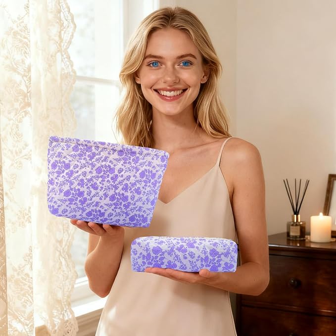 New 3Pcs purple