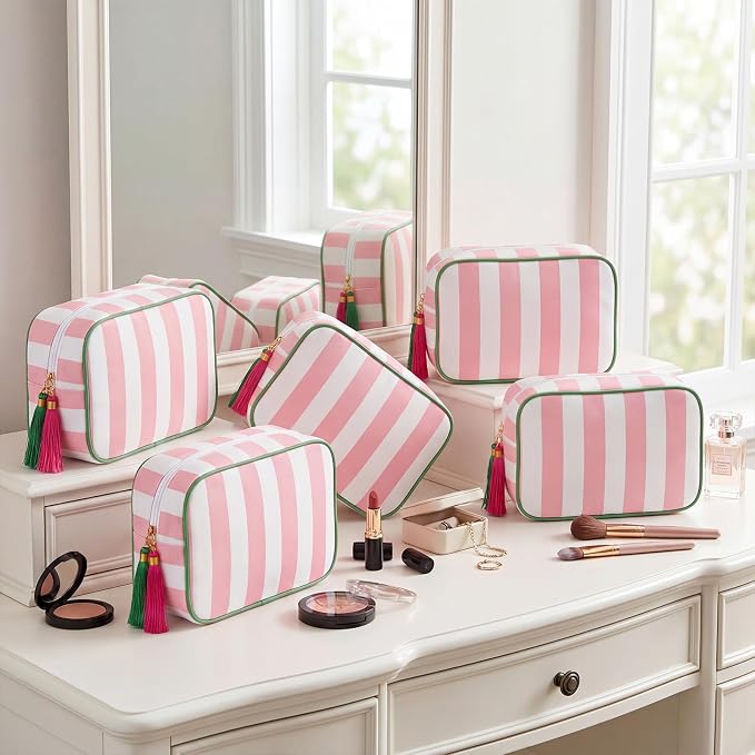 Light Pink and White