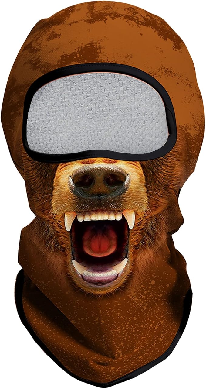 Bear Open Face Brown
