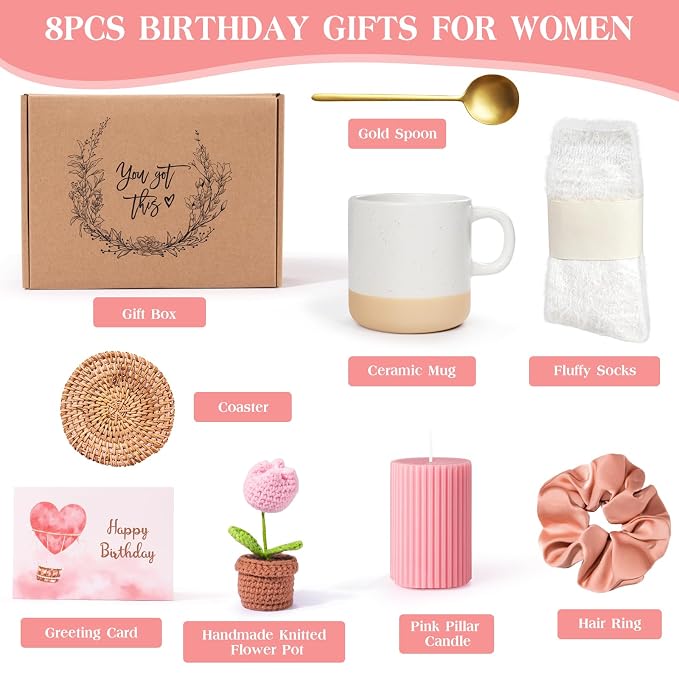 8Pcs Birthday Gift Box