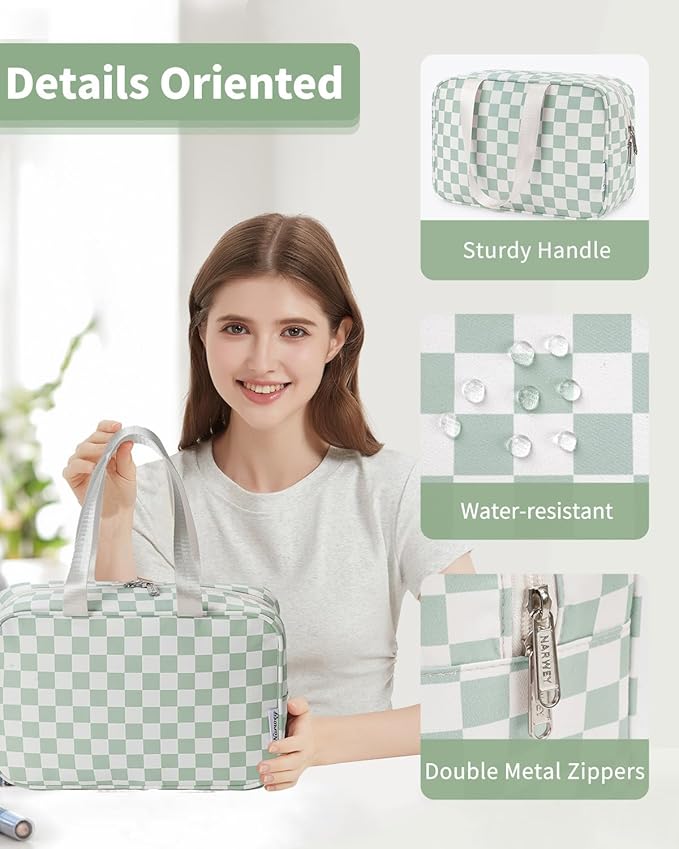Y-Mint Green Checkerboard