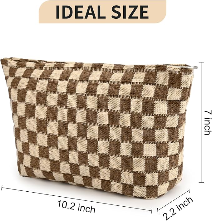 Brown checkered