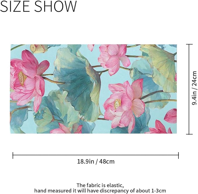 Pastel Lotus Leaf Stem Floral
