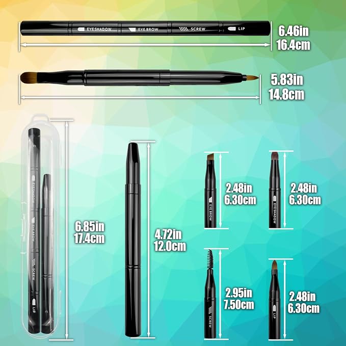 Eye & Lip Brush Set