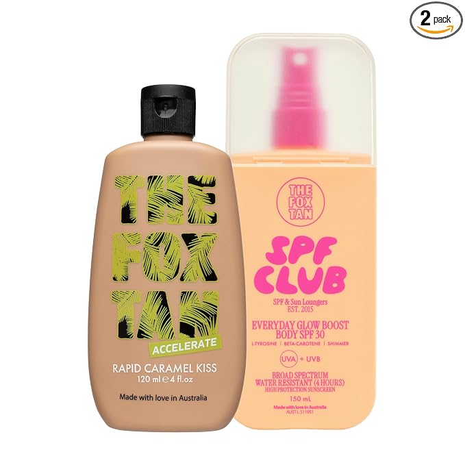 Caramel Kiss & Glow Boost Body Bundle