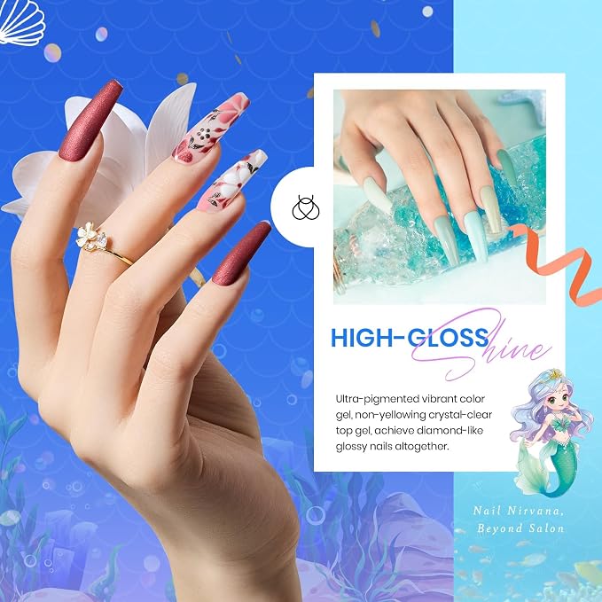20 Colors Mermaid Mantra