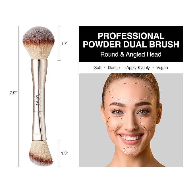 Mocha + Dual Ended Powder Brush