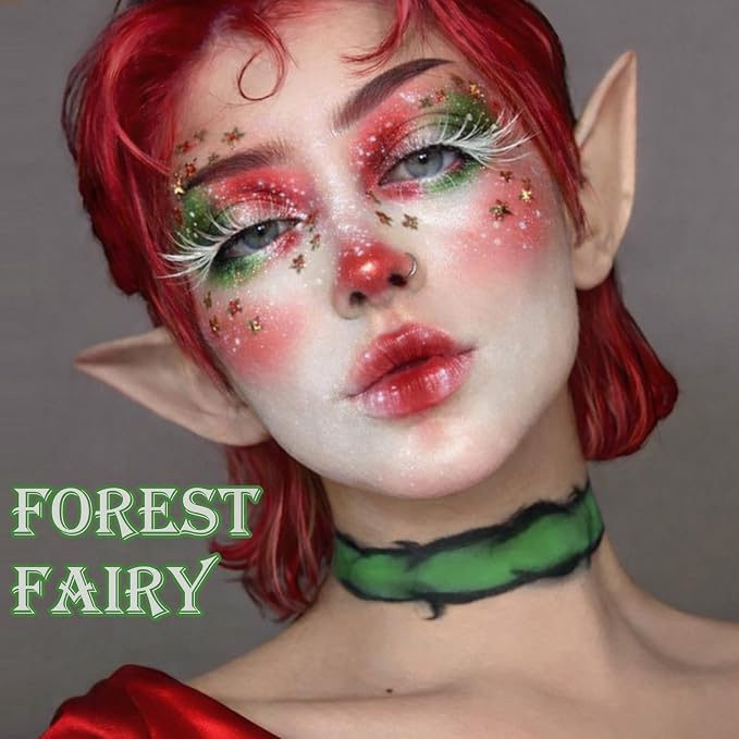 Green+White+Red+3Pcs Brushes