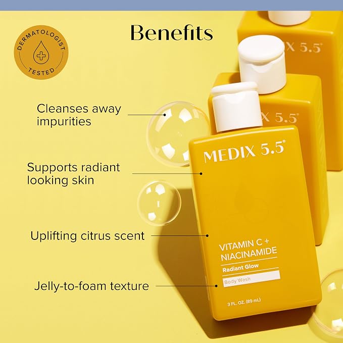 Radiant Glow Citrus Body Wash Gel