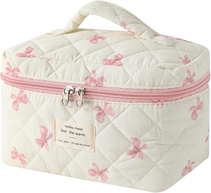 07White Pink Bows
