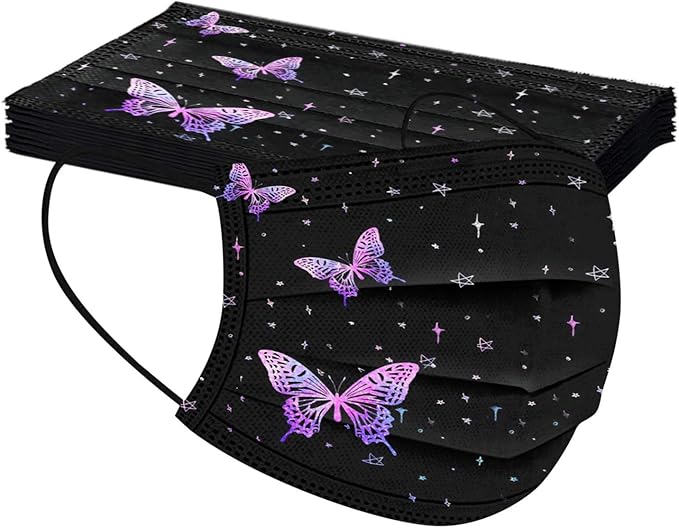 50pcs Butterfly Mask