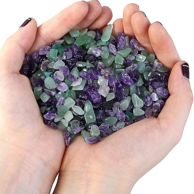 Amethyst/Green Aventurine(0.1-0.5\