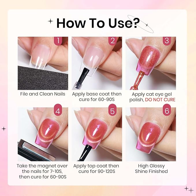 12 Colors-Summer Cat Eye Gel