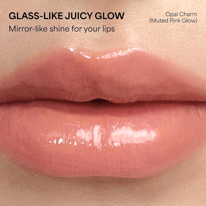 Opal Charm (Muted Pink Glow)