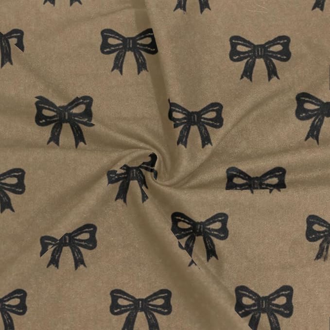 Brown Textured Bow