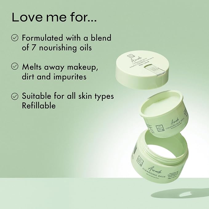 Avocado Refillable Cleansing Balm Full