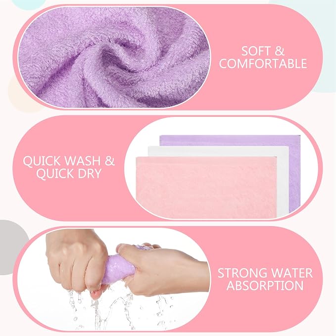 White, Purple, Pink