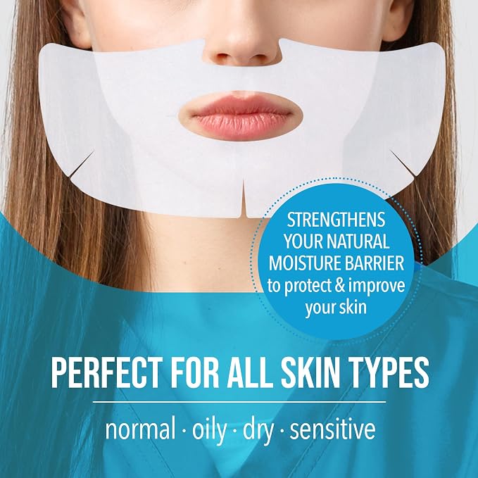 Hydrogel Facial Under PPE Mask