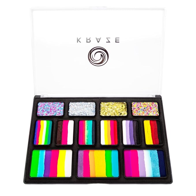 9 Splitcake, 4 Glitter Set