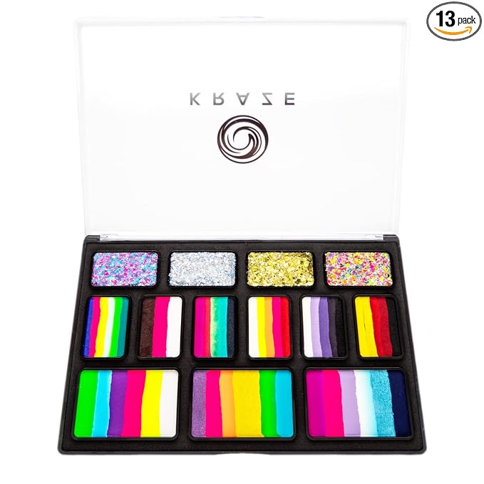 9 Splitcake, 4 Glitter Set