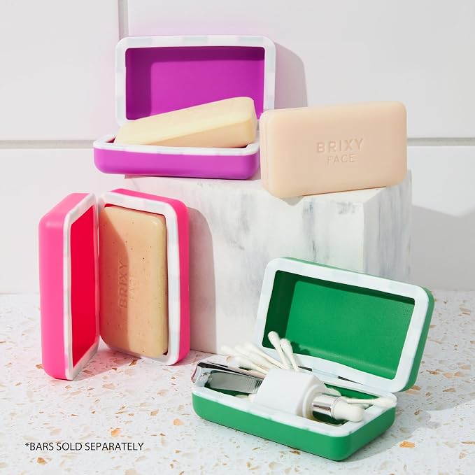 Pink, Purple, Green