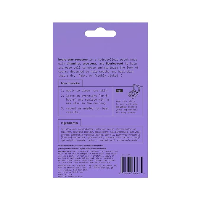Purple Recovery Stars