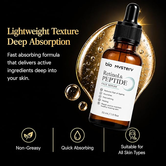 Retinol & Peptide Serum 33ml