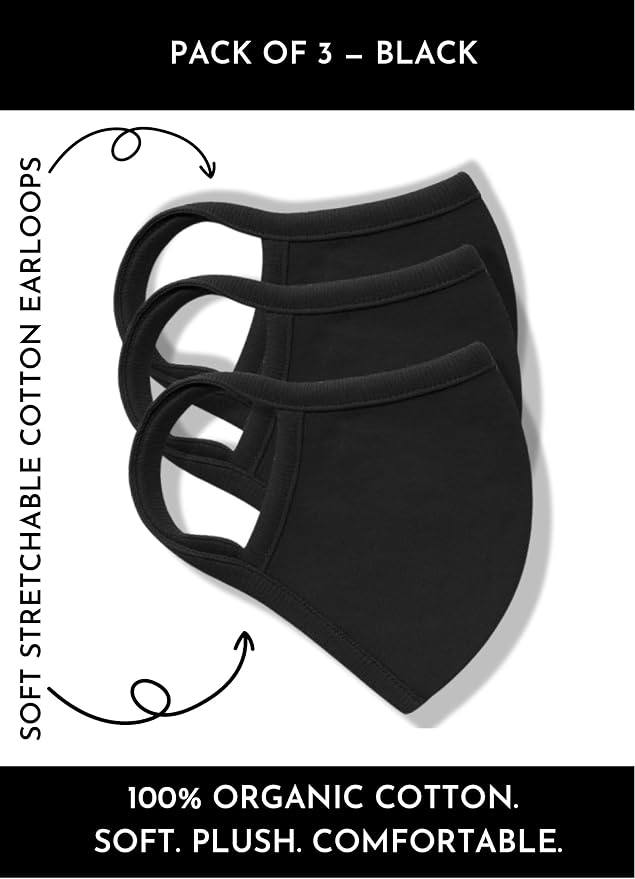 3 Pack Black