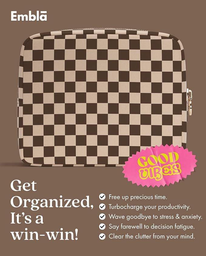 Chocolate Sand Checkered