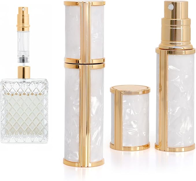 1. White with Gold
