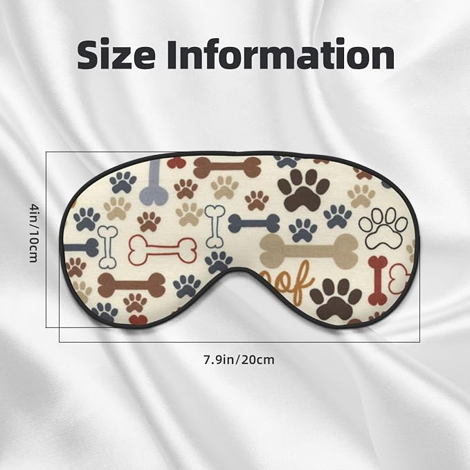 Dog Paw Prints Bones