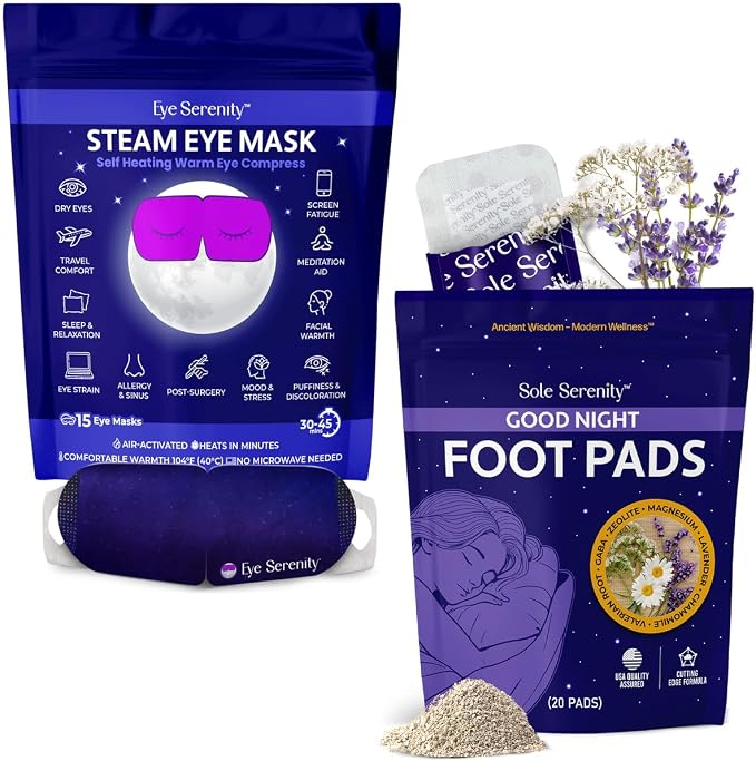 Eye Mask+GN FootPads (2 Pack)