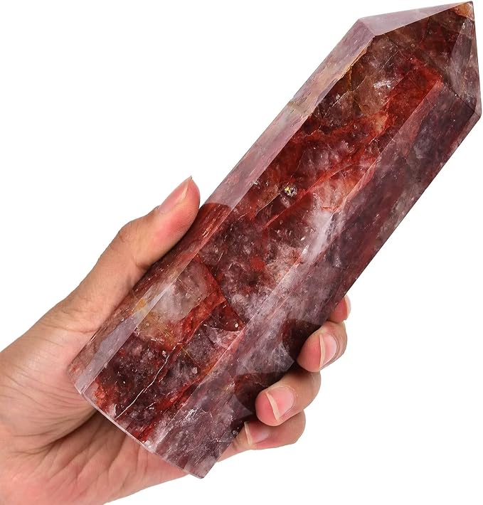 Dark-red Hematoid Quartz