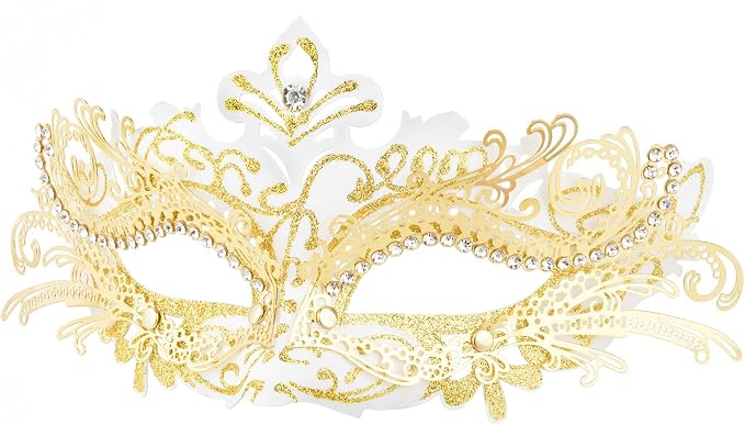 White With Gold Line