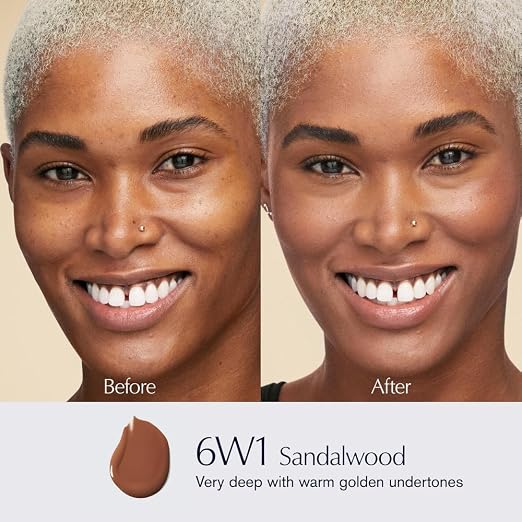 6W1 Sandalwood - Very deep with warm golden undertones