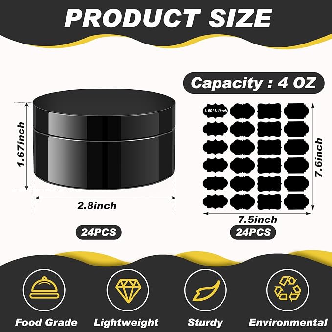 Black with Black Lid